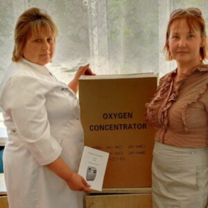 Подяка Ользі Федорівні Лещенюк за благодійну допомогу нашому закладу