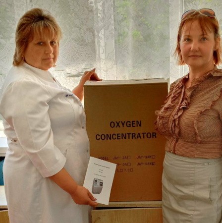 Подяка Ользі Федорівні Лещенюк за благодійну допомогу нашому закладу